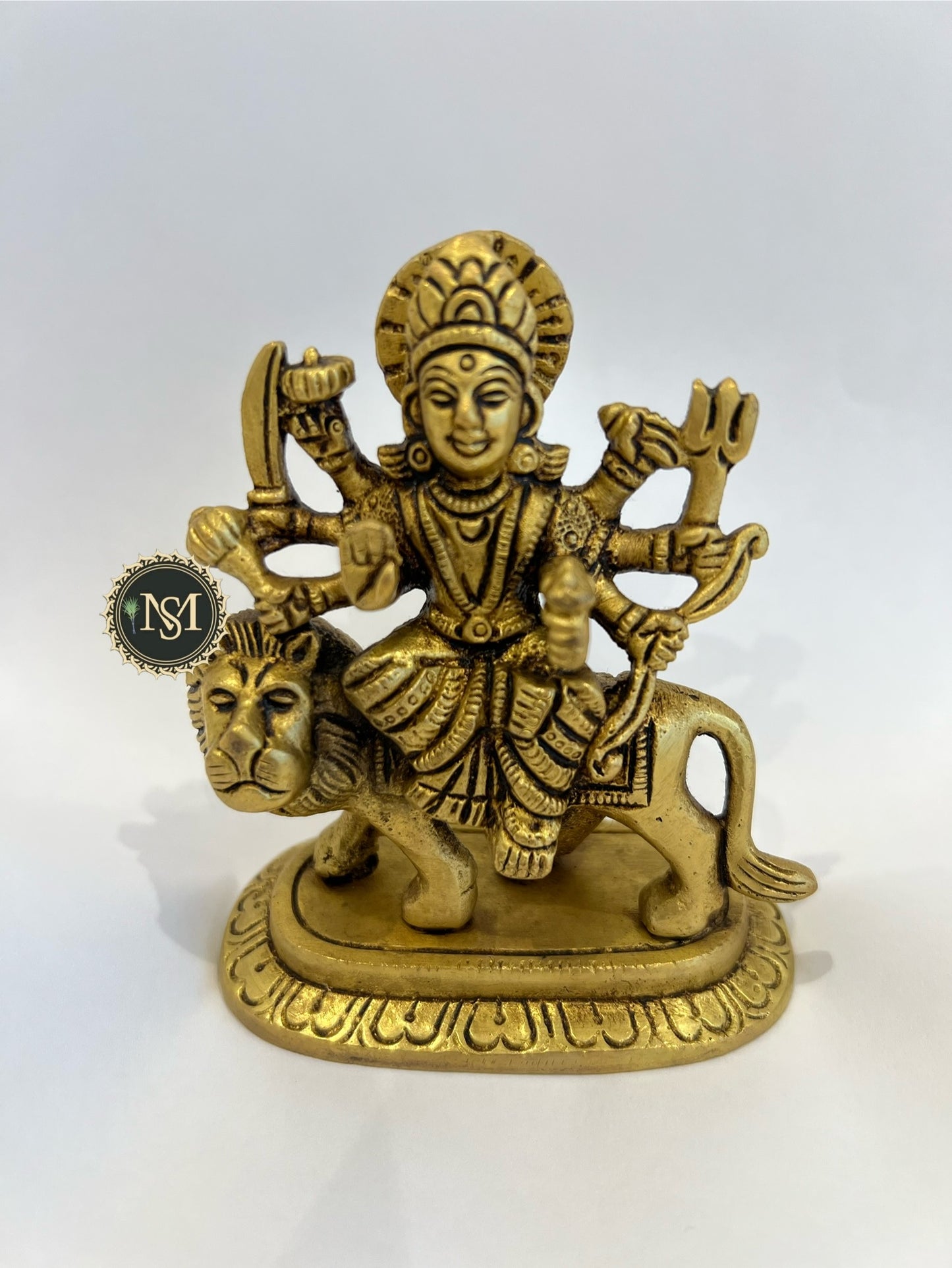 Brass Durga Idol