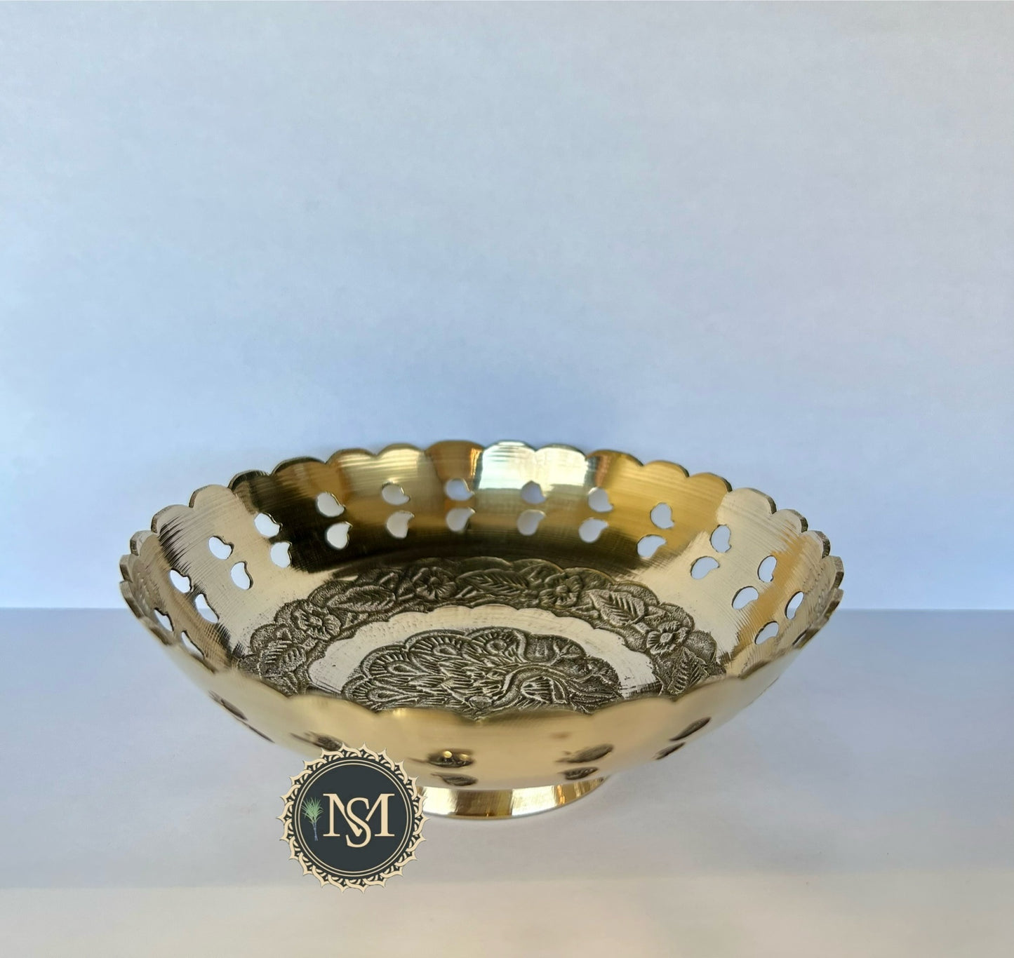 Brass Fruit Bowl