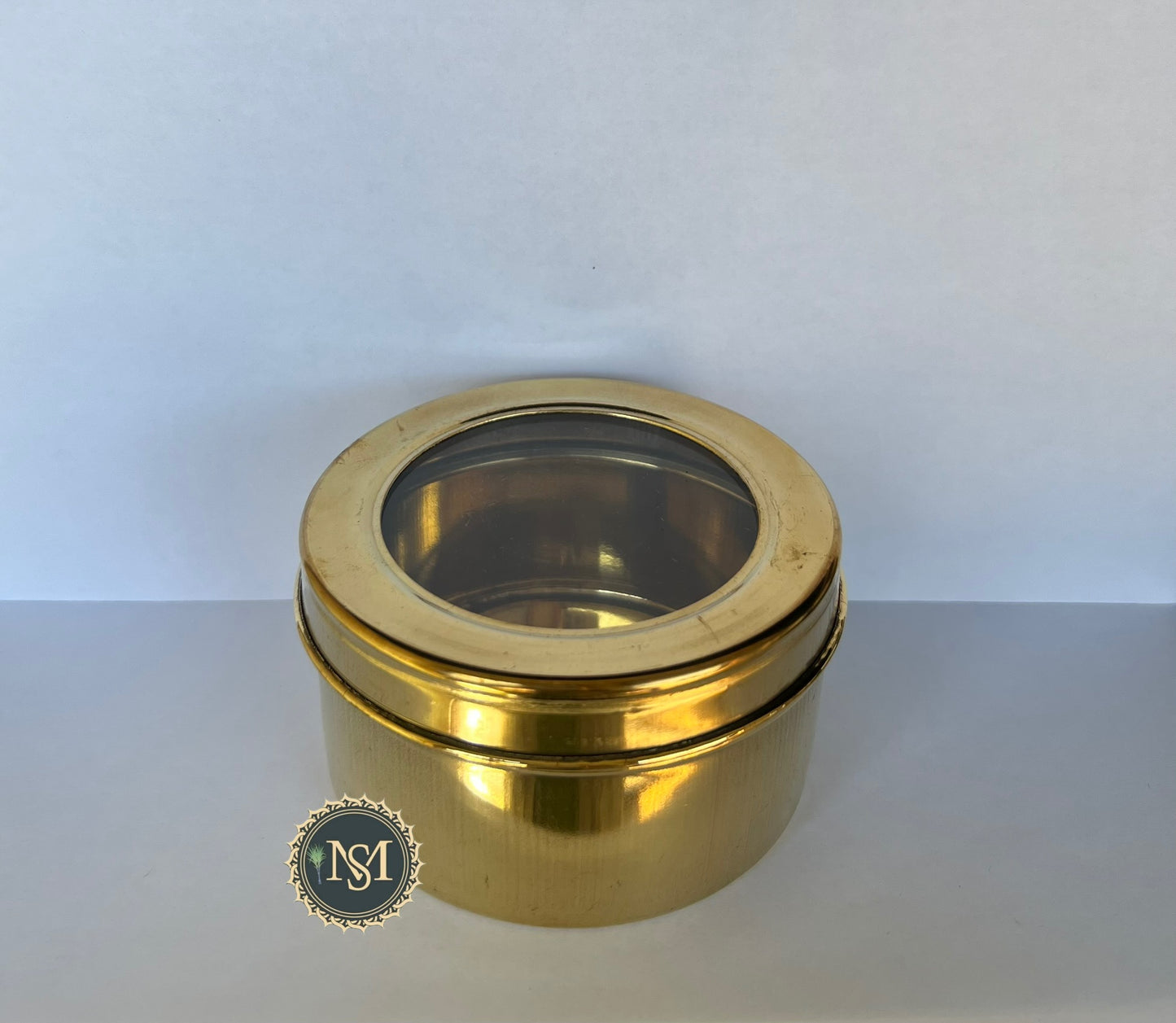 Brass Clear Box