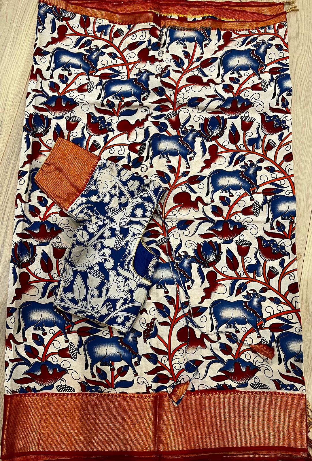 Kalamkari Saree