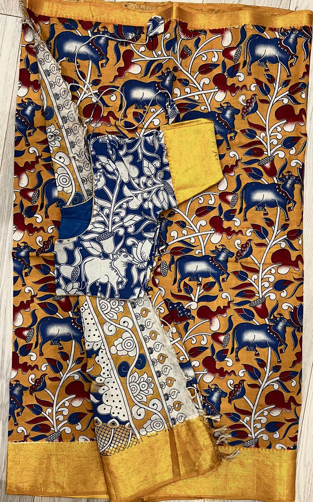 Kalamkari Saree