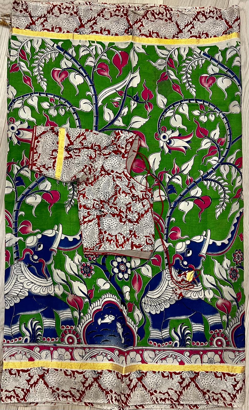 Kalamkari Saree