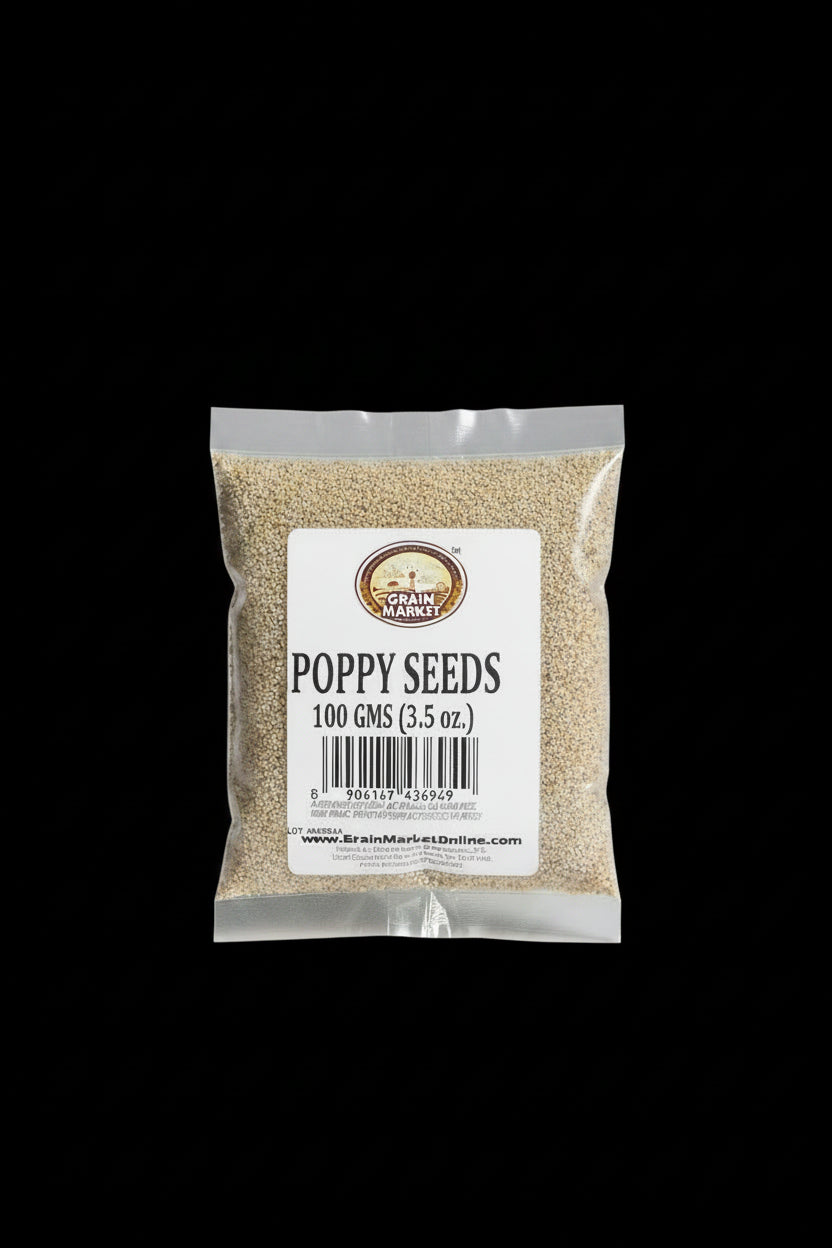 GM POPPY SEED WHITE (100 GRAMS)