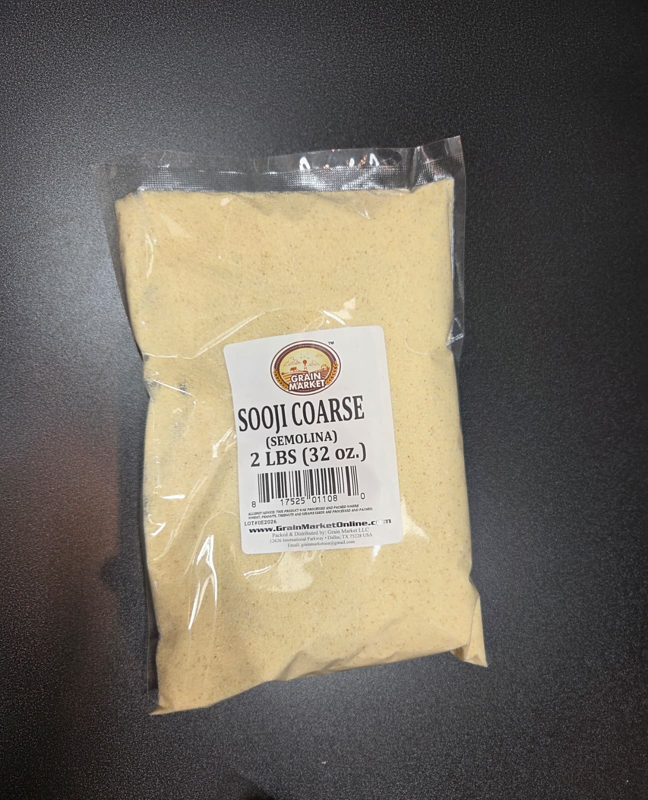 GM Sooji Coarse or Semolina (2lb)