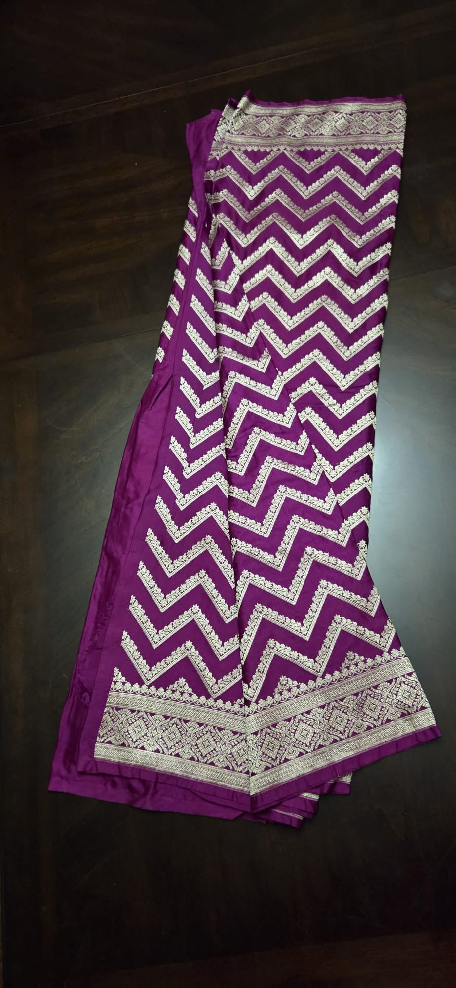 Rich Mashroom Floral design saree