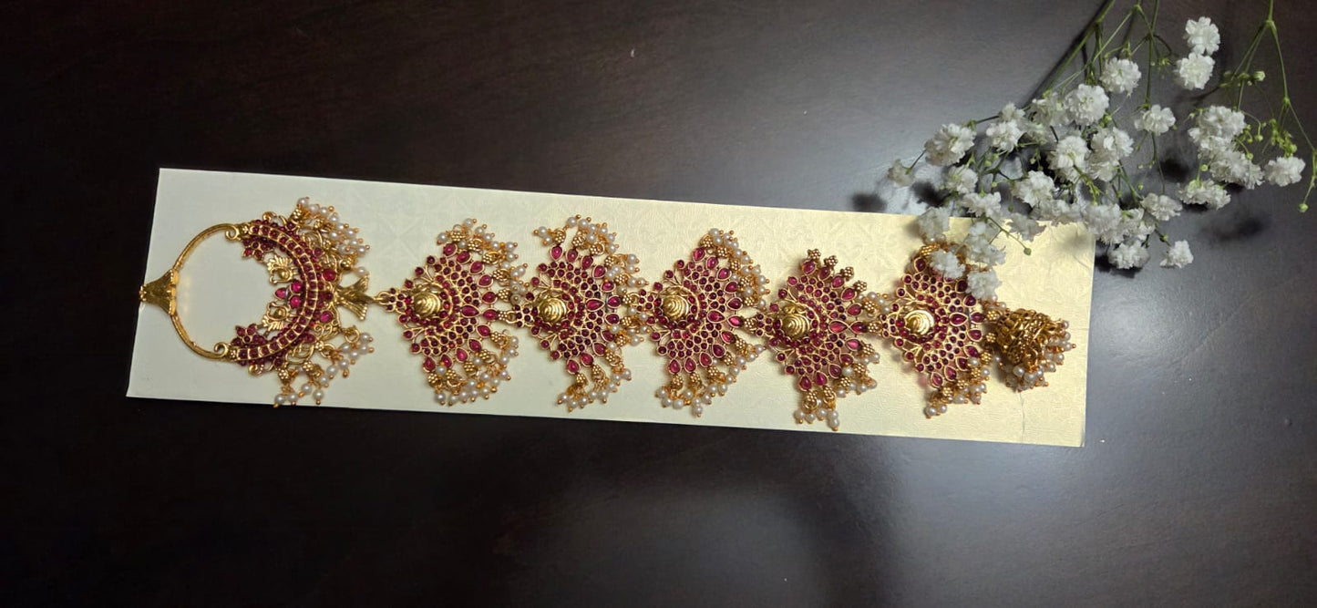 Exclusive design Bridal/Dance/Party wear Gold Jada/Jadai