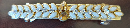 Girls Silk Thread Customized Kundan/Pearl  Hair clip