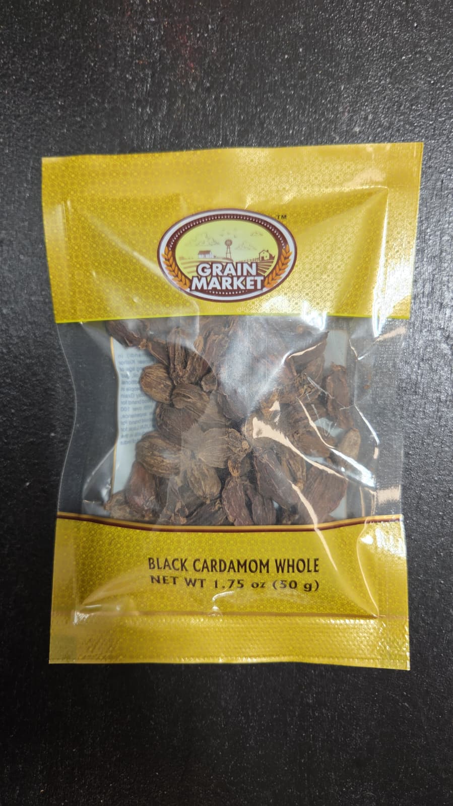 GM CARDAMOM BLACK (50 GRAMS)