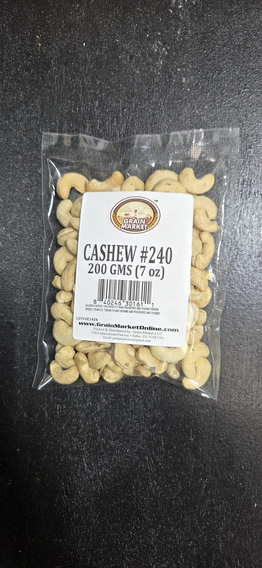 GM CASHEW WHOLE (200 GRAMS)