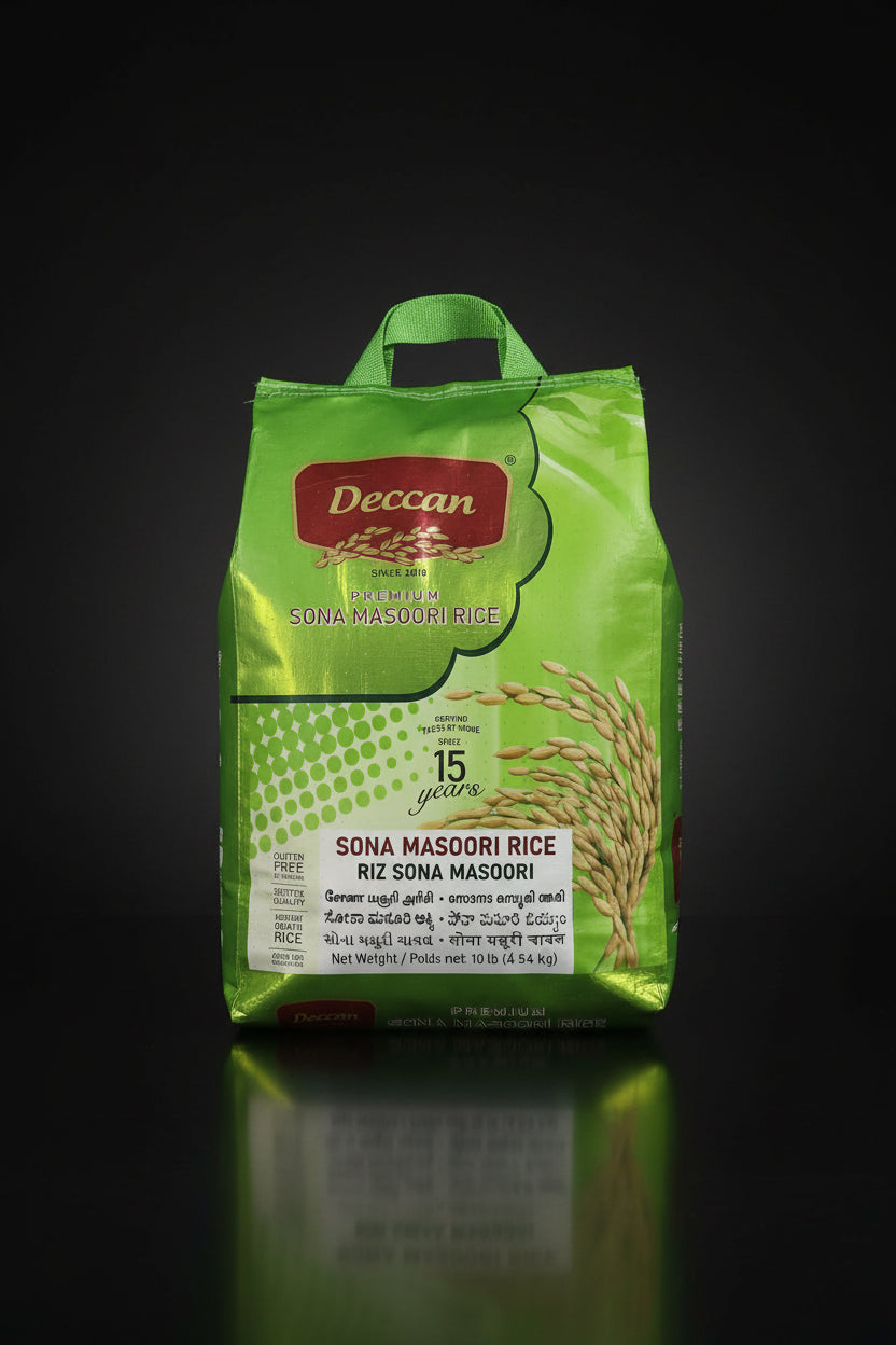 Deccan Premium Sona Masoori Rice 10lb