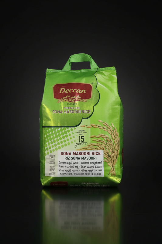Deccan Premium Sona Masoori Rice 10lb