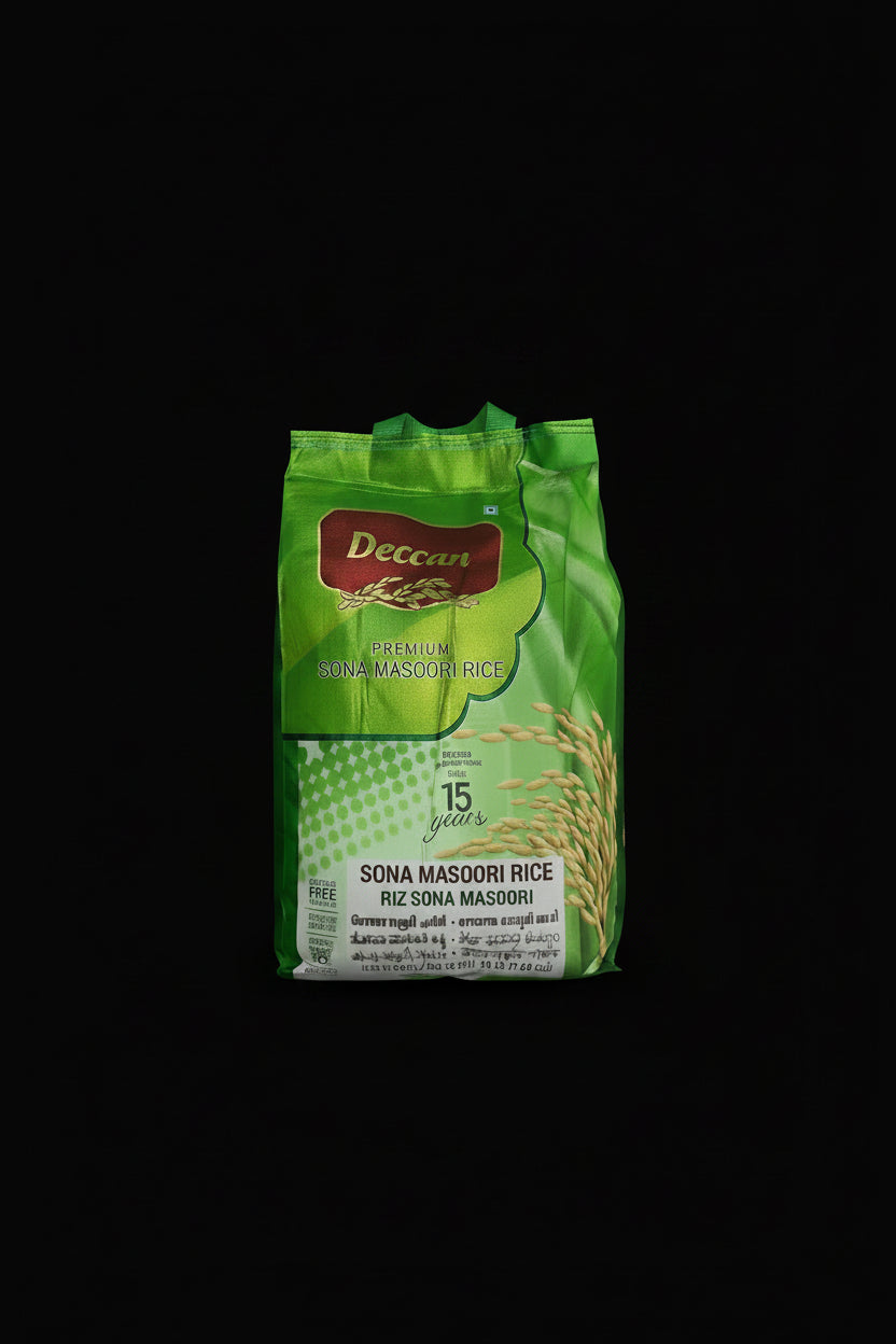 Deccan Premium Sona Masoori Rice 20lb