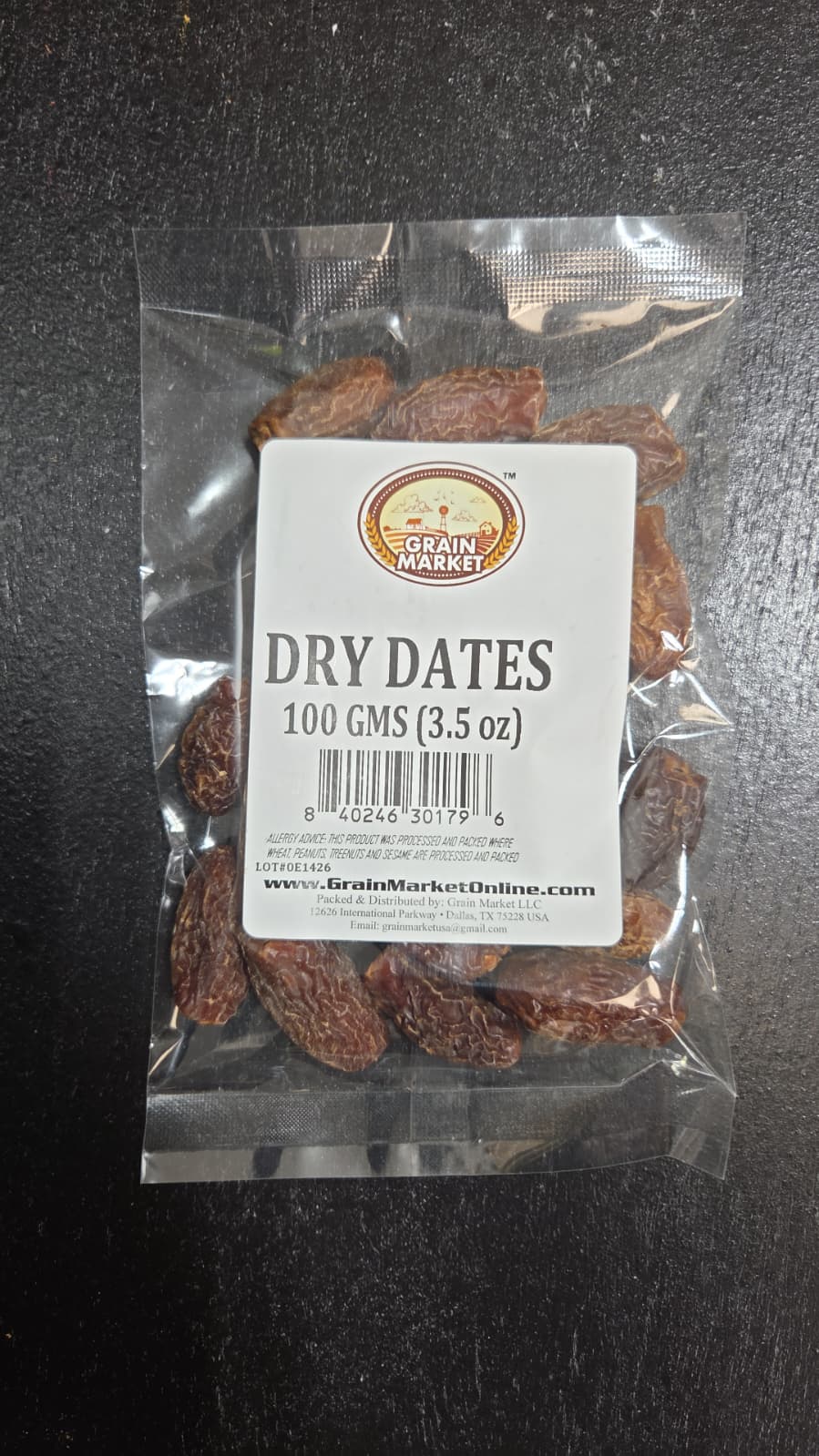 GM DRY DATES (100 GRAMS)