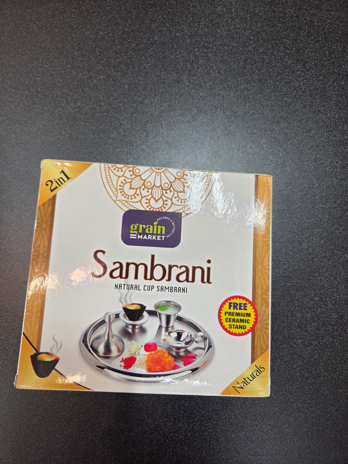 GM SAMBRANI DHOOP 12 Cups