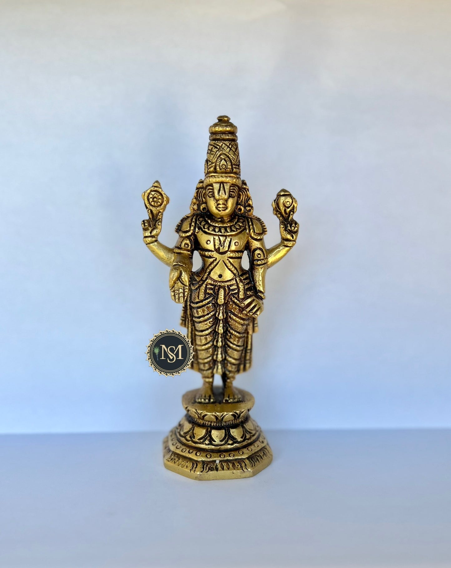 Brass Lord Balaji Idol