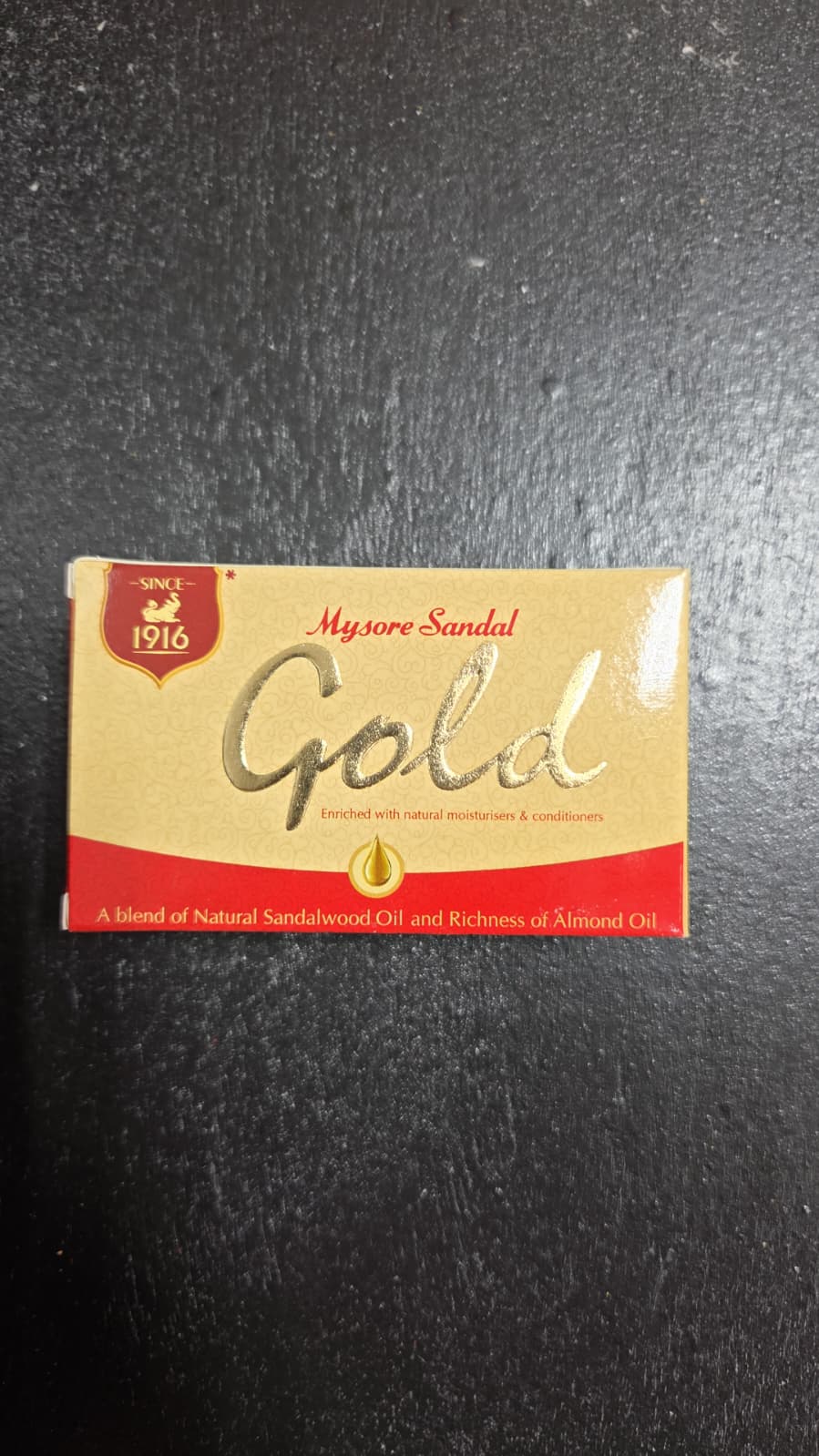 MYSORE SANDAL GOLD  SOAP (125 GRAMS)