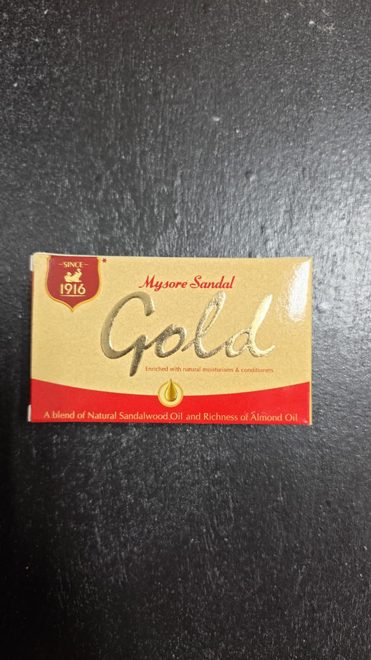 MYSORE SANDAL GOLD  SOAP (125 GRAMS)