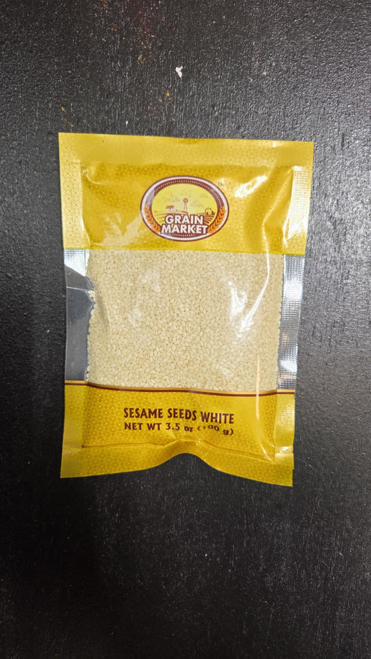 GM SESAME SEED WHITE (100GRAMS)