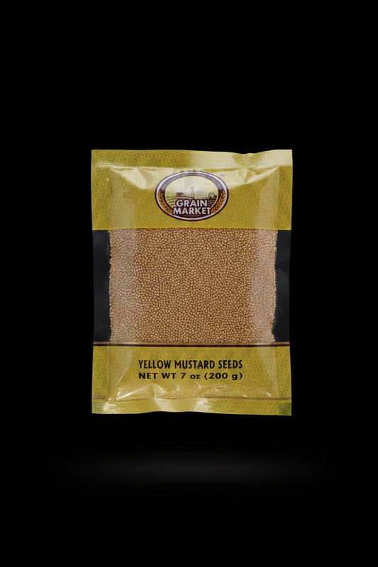 GM MUSTARD SEED YELLOW (200 GRAMS)