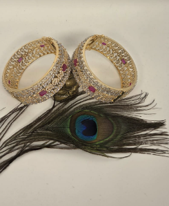 AD Jewel Bangles set with screw