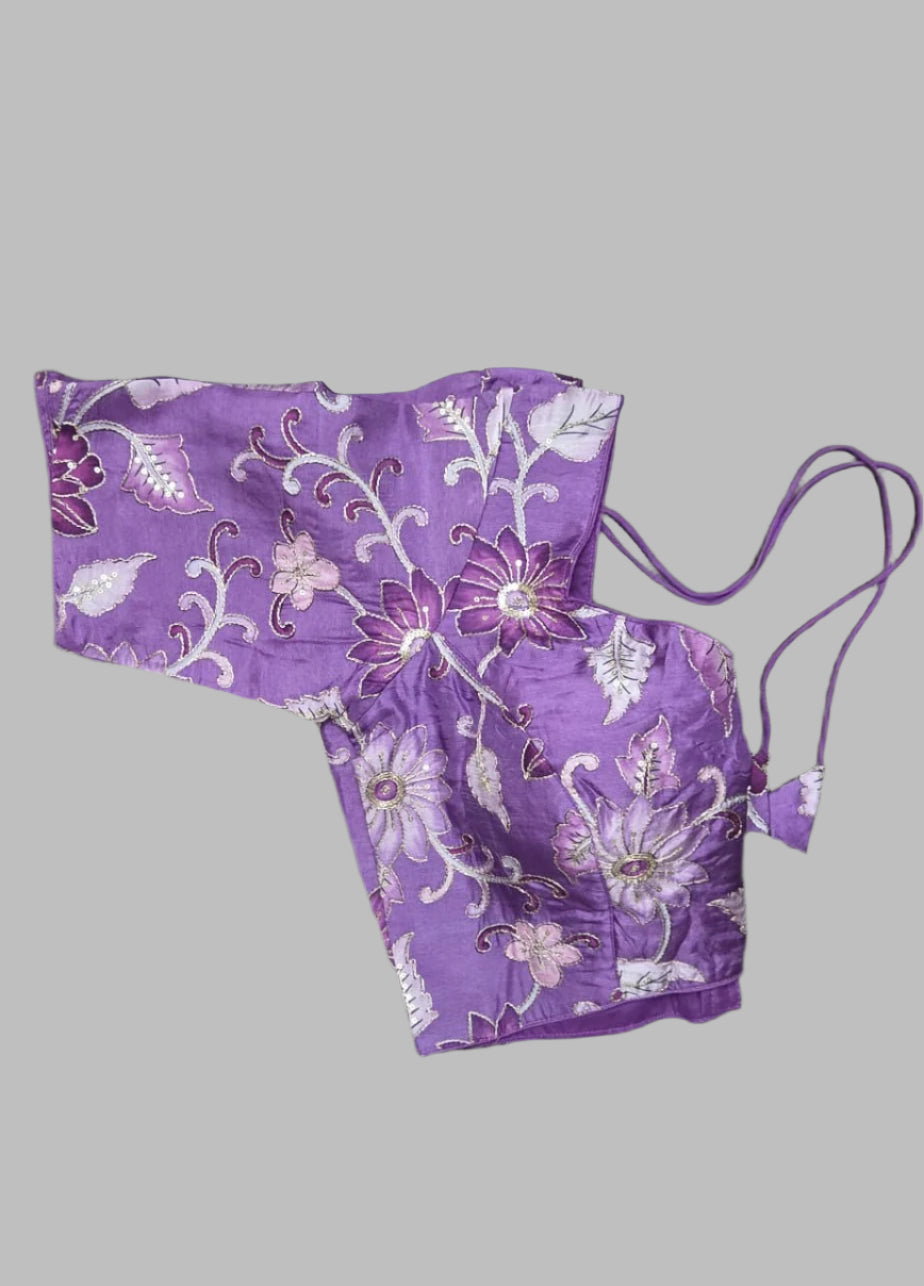 Kalamkari design Blouse fully striched